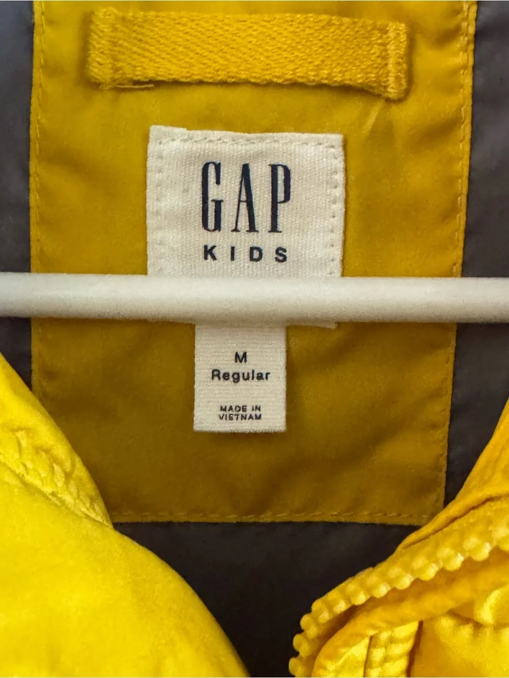 GAP Kids Mustard Yellow Quilted Puffer Vest
